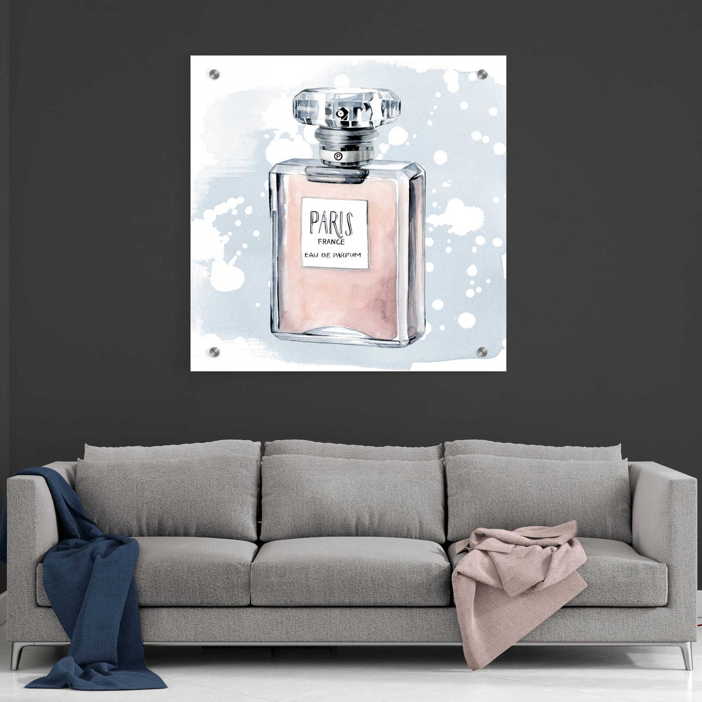 Epic Art 'Parfum I' by Grace Popp, Acrylic Glass Wall Art,36x36