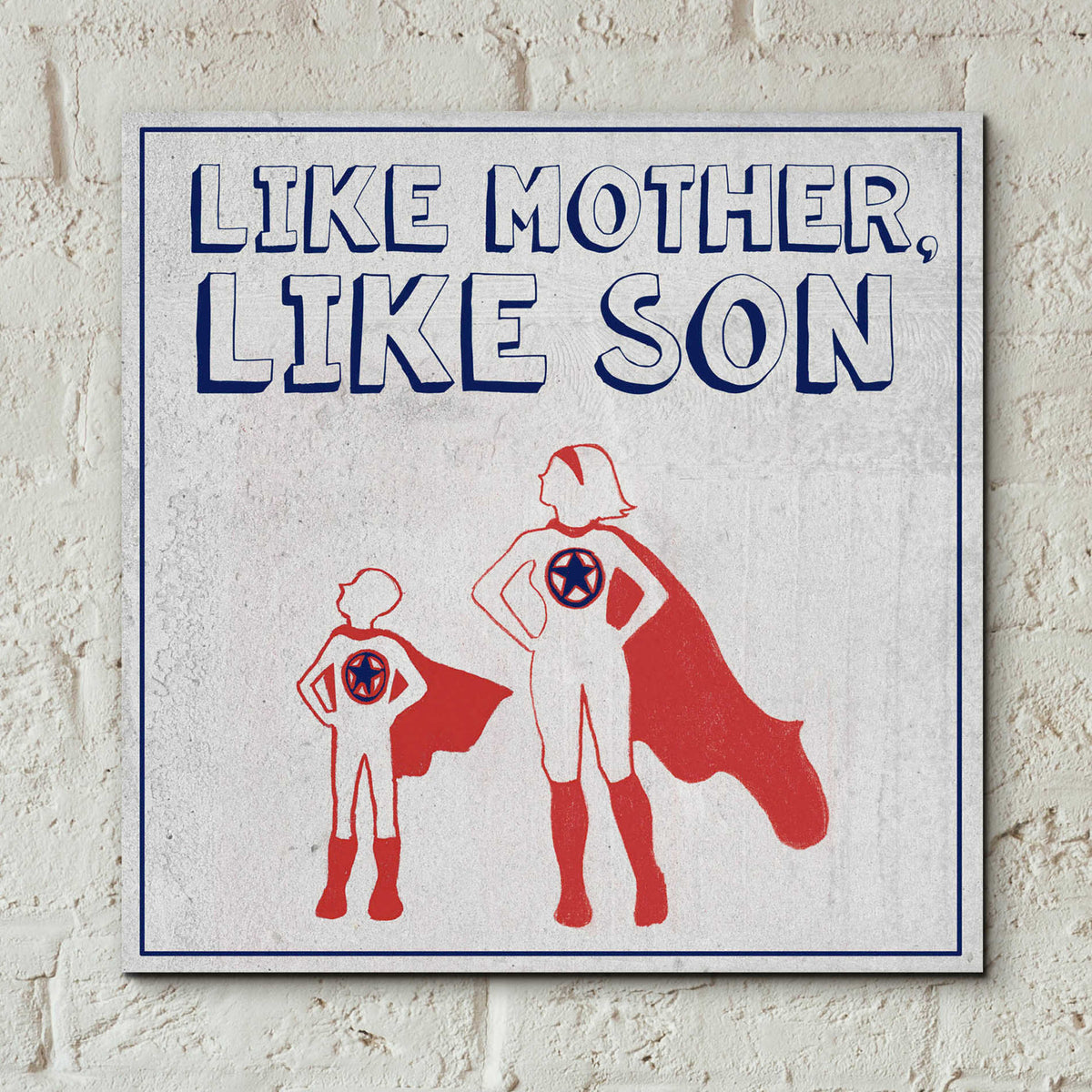 Epic Art 'Little Hero II' by Grace Popp, Acrylic Glass Wall Art,12x12
