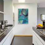Epic Art 'Gemstones III' by Grace Popp, Acrylic Glass Wall Art,24x36