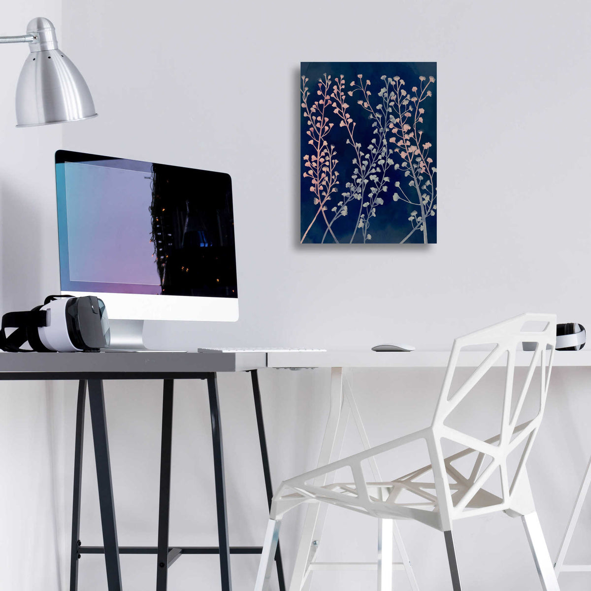 Epic Art 'Midnight Haze II' by Grace Popp, Acrylic Glass Wall Art,12x16