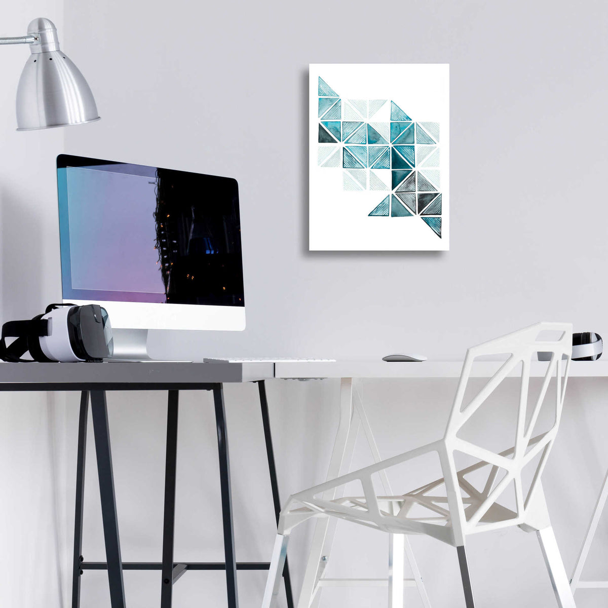 Epic Art 'Jayda's Ladder I' by Grace Popp, Acrylic Glass Wall Art,12x16