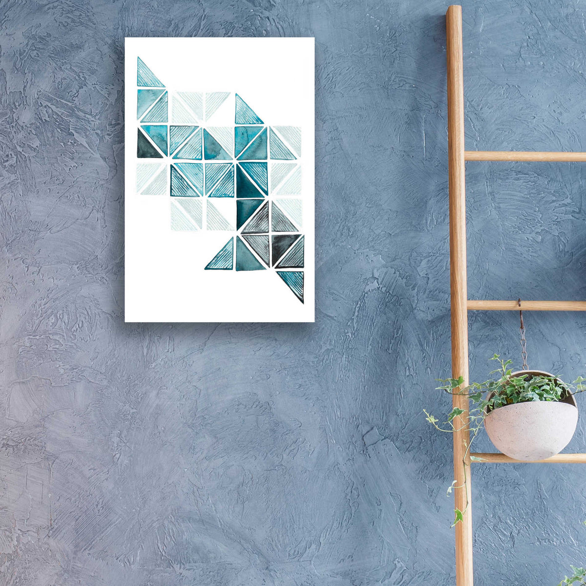 Epic Art 'Jayda's Ladder I' by Grace Popp, Acrylic Glass Wall Art,16x24