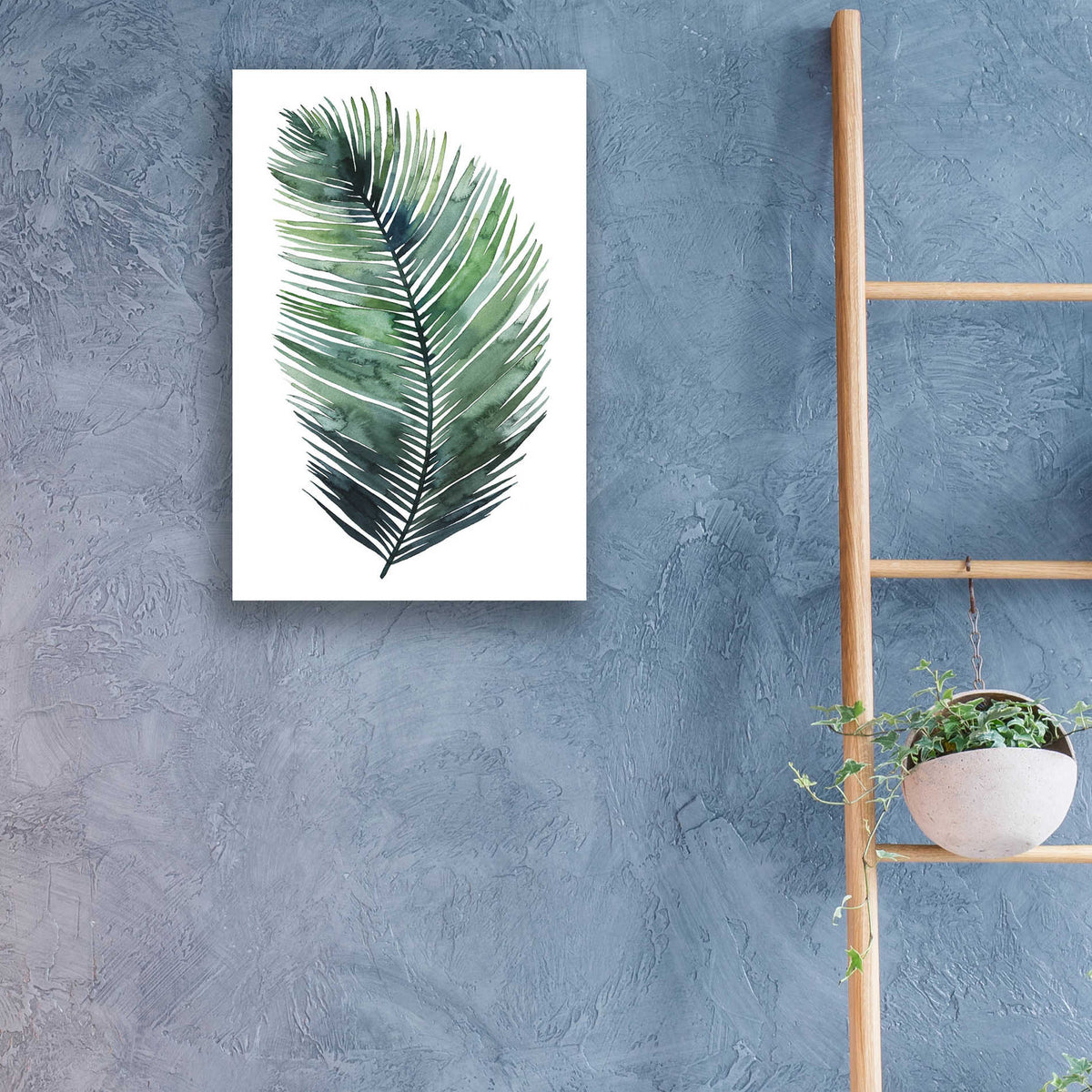Epic Art 'Untethered Palm VII I' by Grace Popp, Acrylic Glass Wall Art,16x24