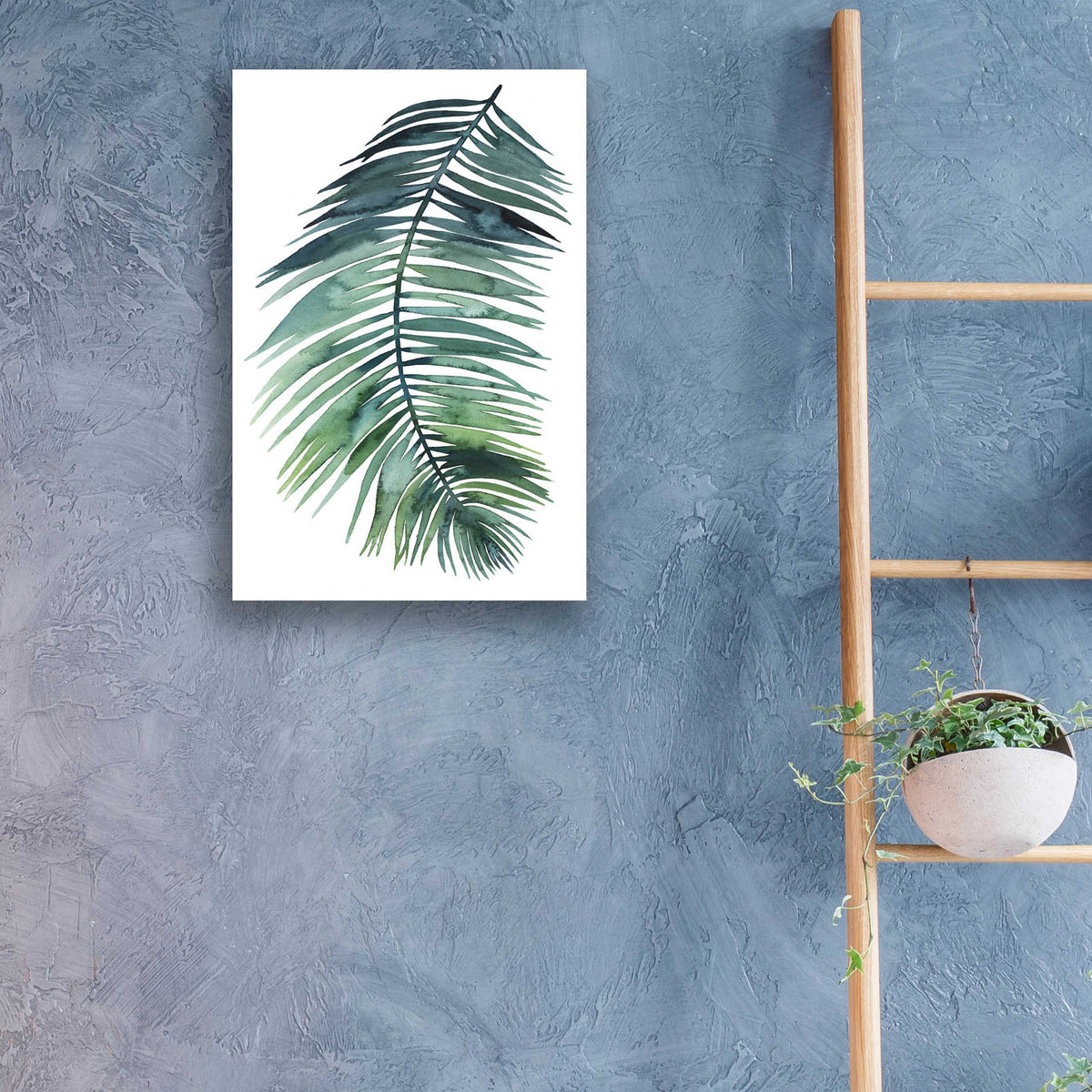 Epic Art 'Untethered Palm VII II' by Grace Popp, Acrylic Glass Wall Art,16x24