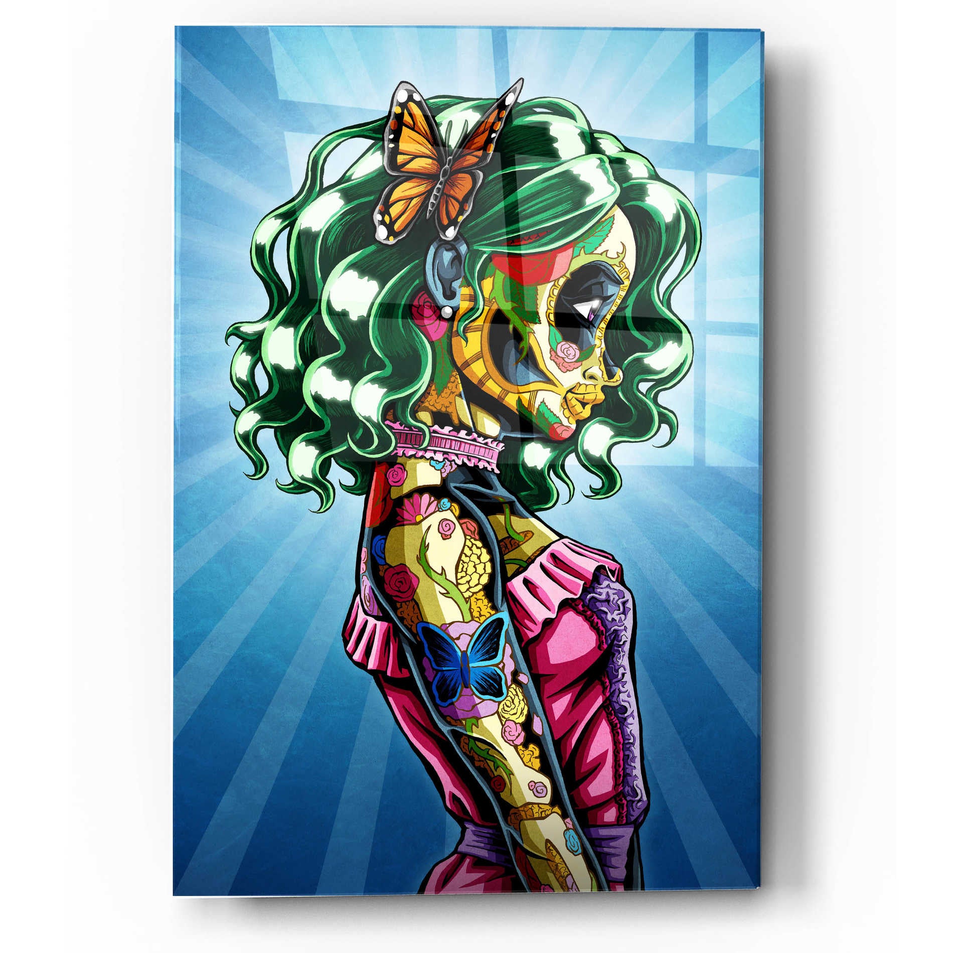 Epic Art 'Annabelle' by Nicholas Ivins, Acrylic Glass Wall Art,12x16