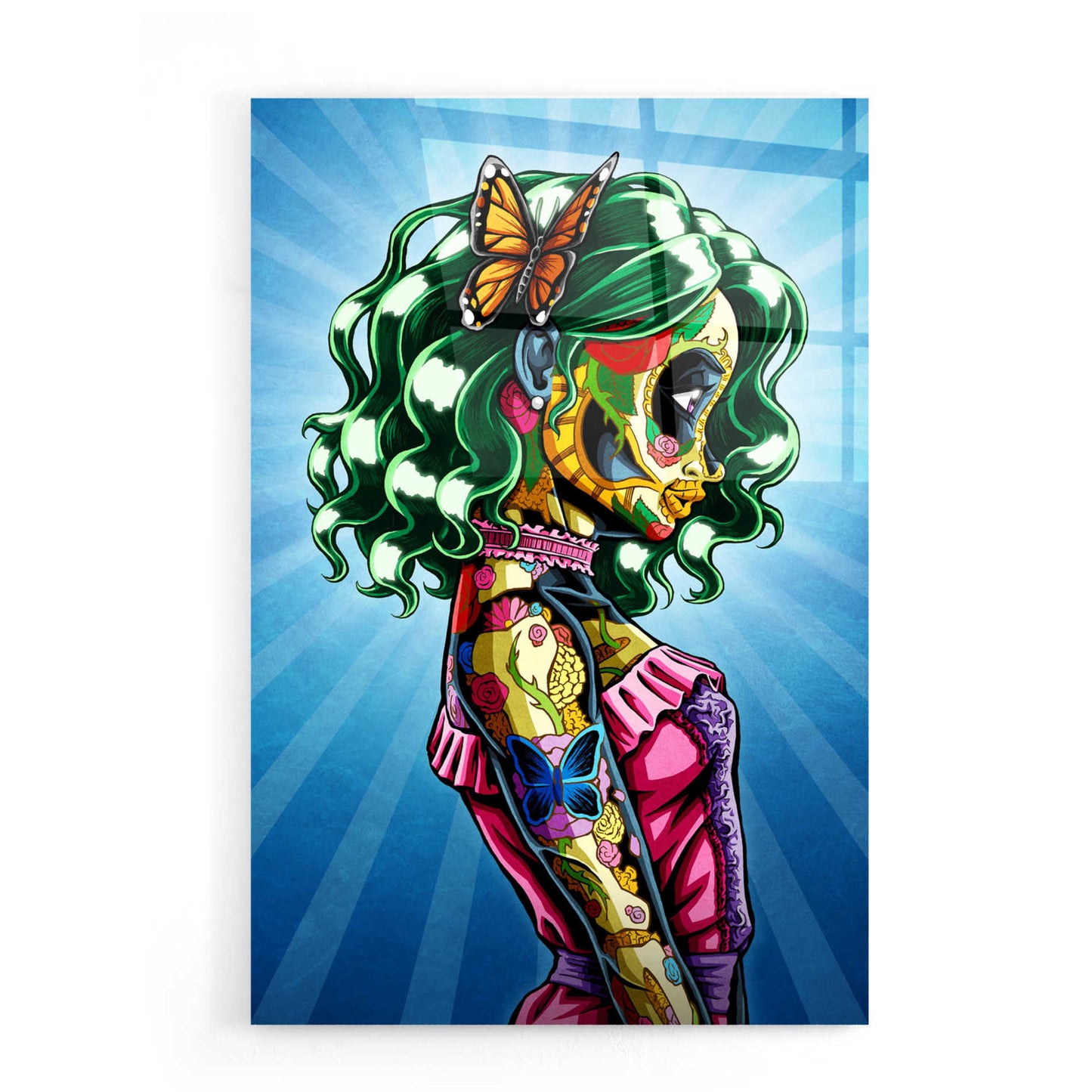 Epic Art 'Annabelle' by Nicholas Ivins, Acrylic Glass Wall Art,16x24