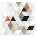 Epic Art 'Watercolor Mosaic II' by Victoria Borges, Acrylic Glass Wall Art