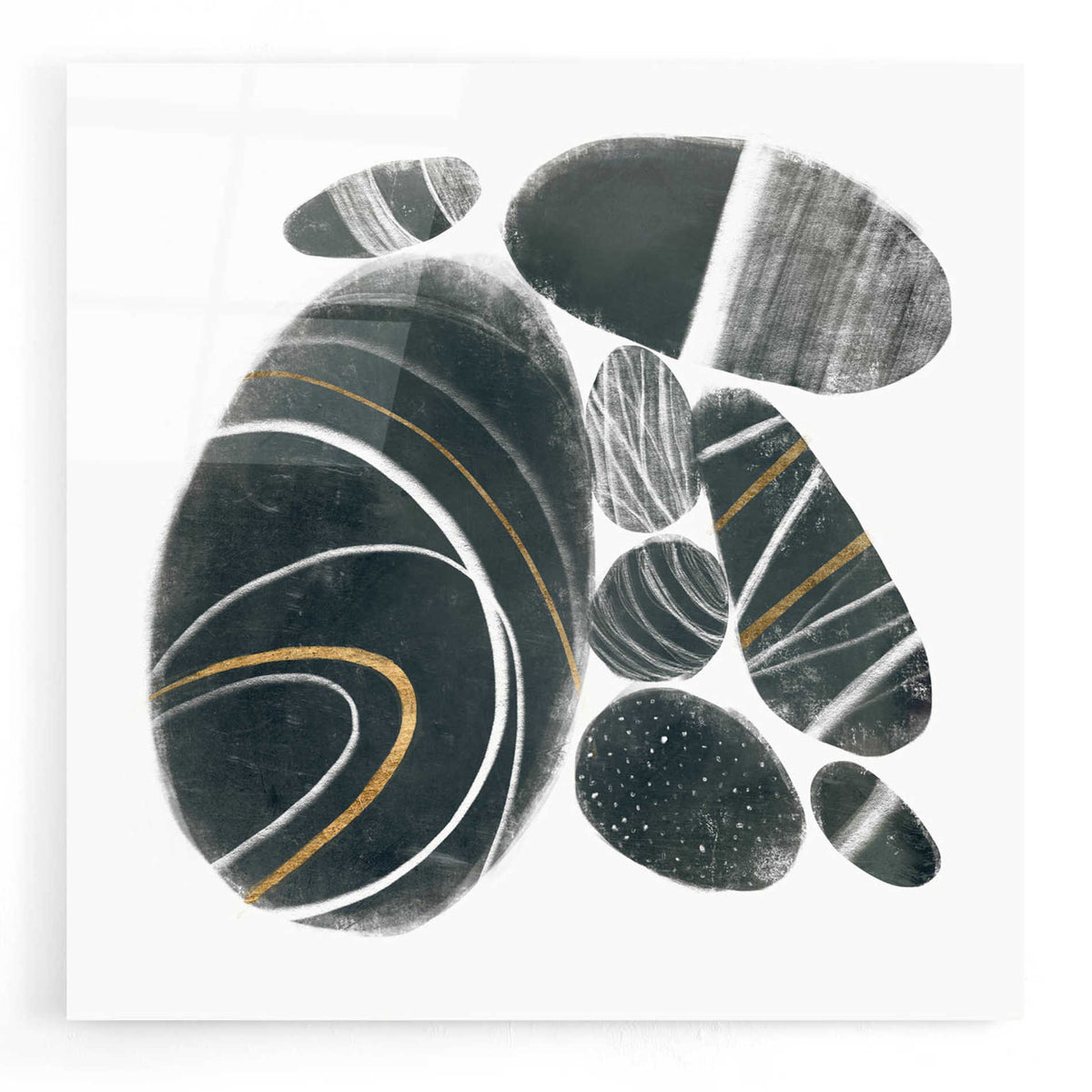 Epic Art 'Mineralize II' by Victoria Borges, Acrylic Glass Wall Art