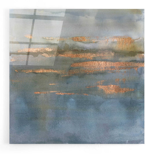 Epic Art 'Copper Emulsion II' by Victoria Borges, Acrylic Glass Wall Art