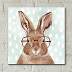 Epic Art 'Four-Eyed Forester III' by Victoria Borges, Acrylic Glass Wall Art,12x12