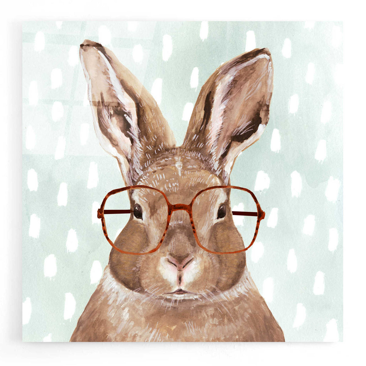 Epic Art 'Four-Eyed Forester III' by Victoria Borges, Acrylic Glass Wall Art