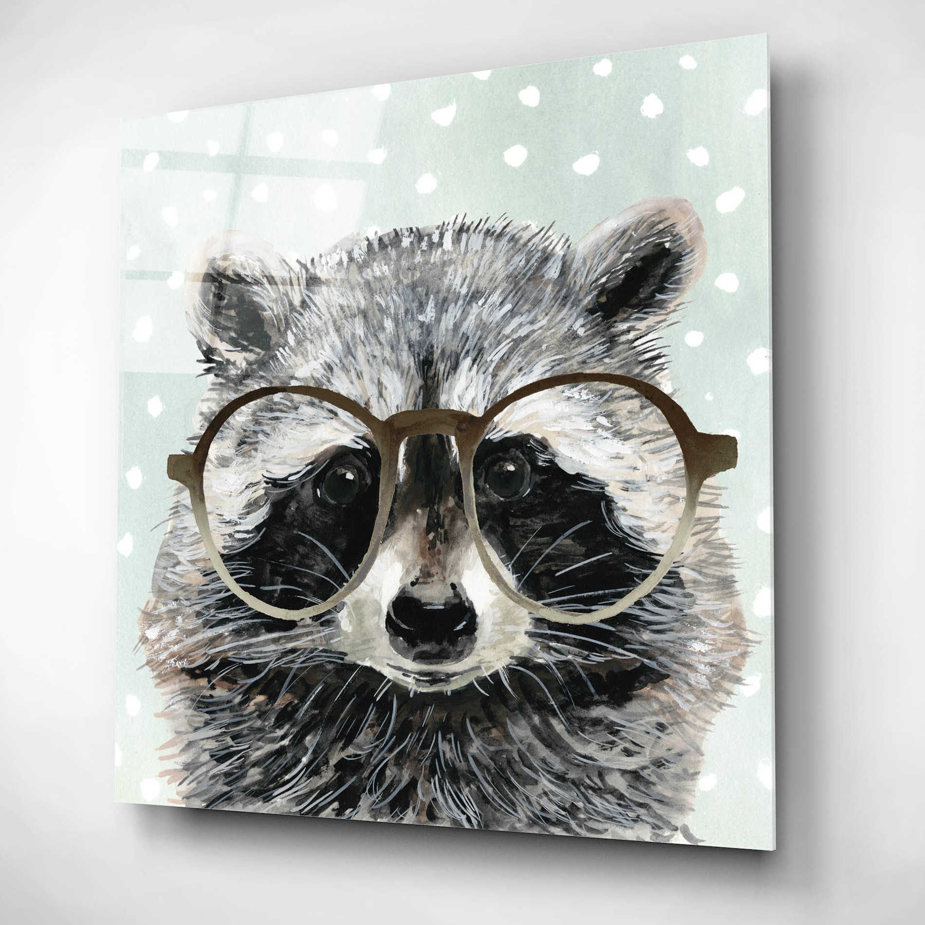 Epic Art 'Four-Eyed Forester IV' by Victoria Borges, Acrylic Glass Wall Art,12x12
