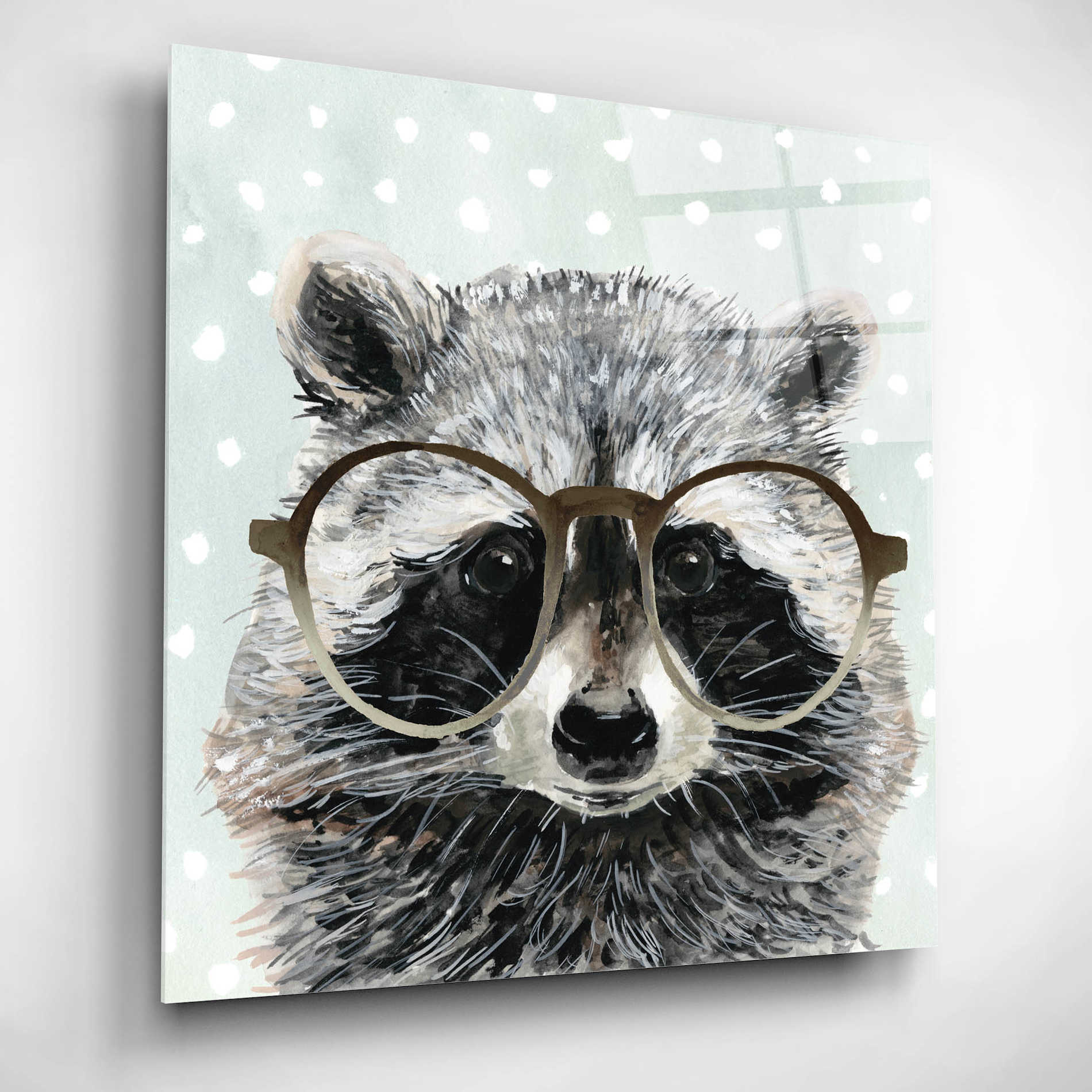 Epic Art 'Four-Eyed Forester IV' by Victoria Borges, Acrylic Glass Wall Art,12x12