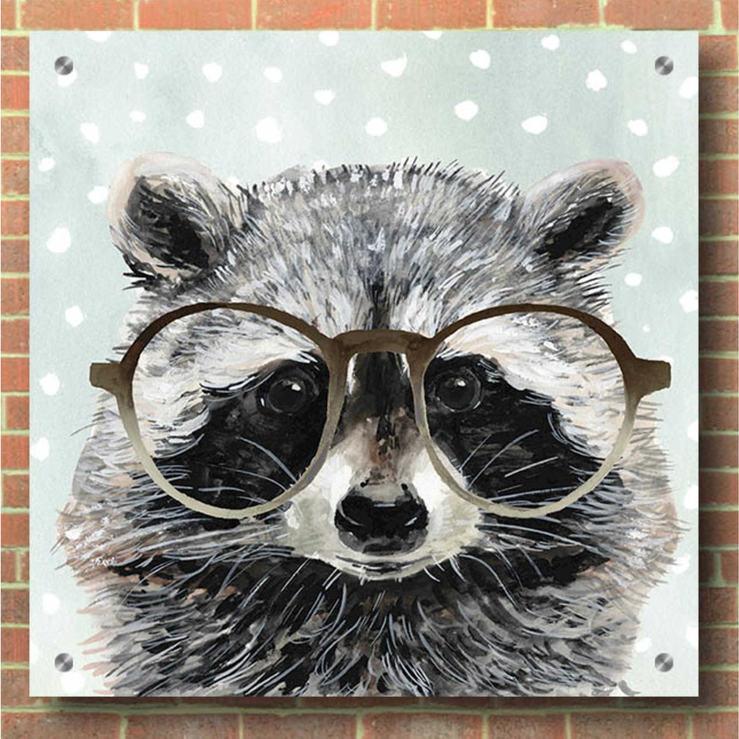Epic Art 'Four-Eyed Forester IV' by Victoria Borges, Acrylic Glass Wall Art,36x36