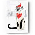 Epic Art 'Christmas Cats & Dogs VI' by Victoria Borges, Acrylic Glass Wall Art