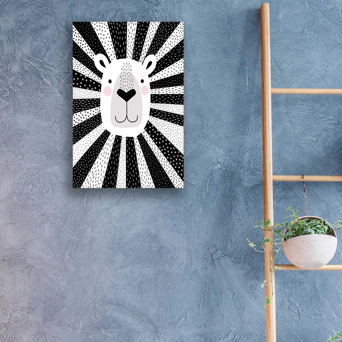 Epic Art 'Mix & Match Animal I' by Victoria Borges, Acrylic Glass Wall Art,16x24