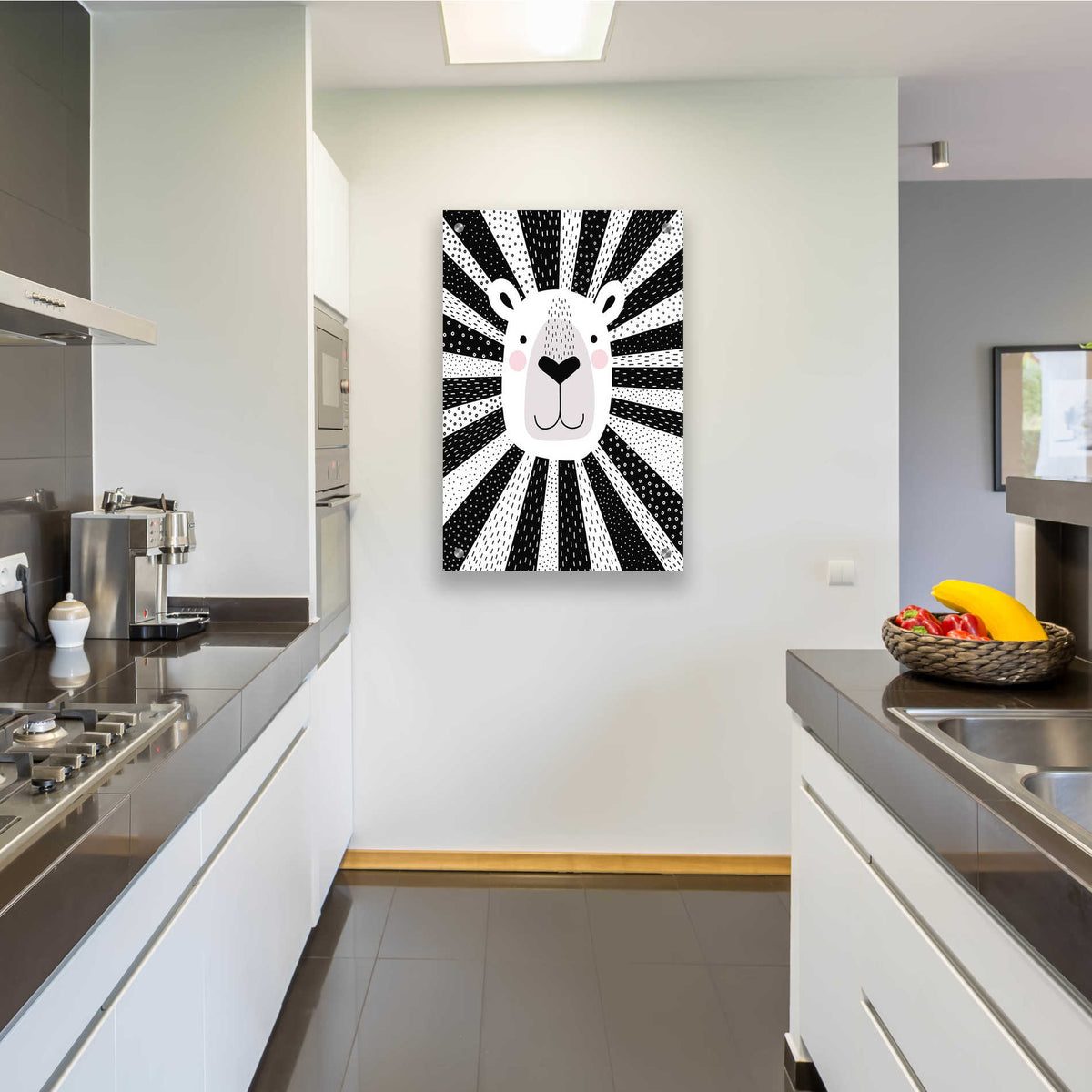 Epic Art 'Mix & Match Animal I' by Victoria Borges, Acrylic Glass Wall Art,24x36