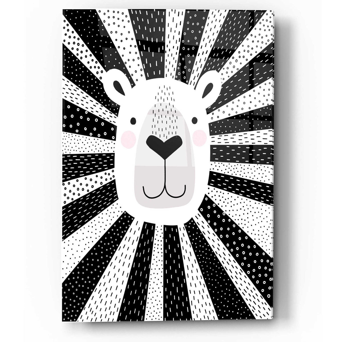 Epic Art 'Mix & Match Animal I' by Victoria Borges, Acrylic Glass Wall Art