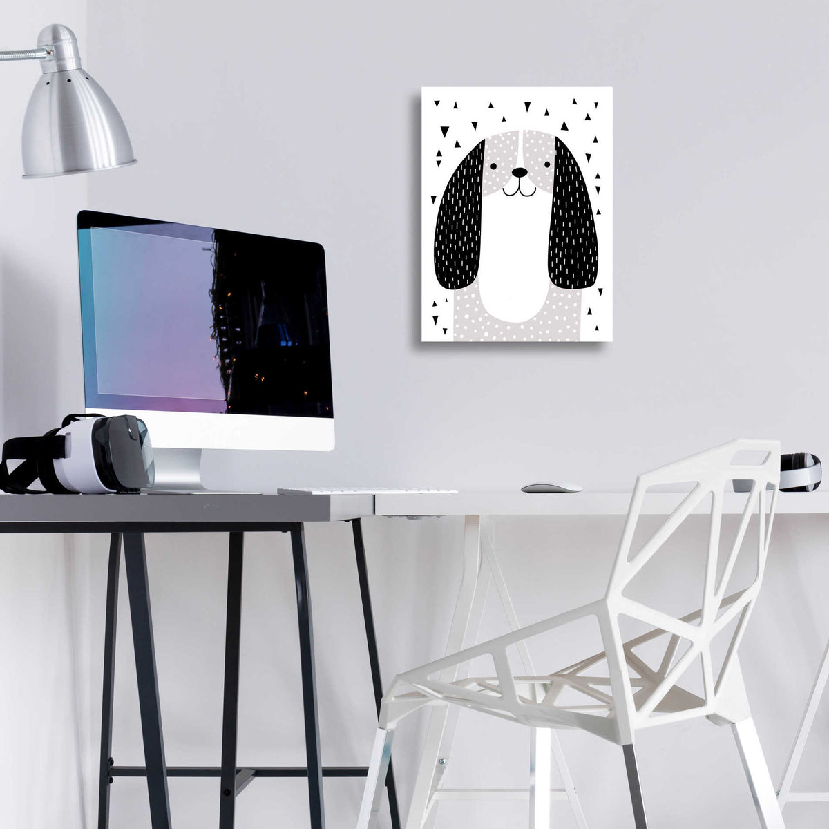 Epic Art 'Mix & Match Animal VII' by Victoria Borges, Acrylic Glass Wall Art,12x16