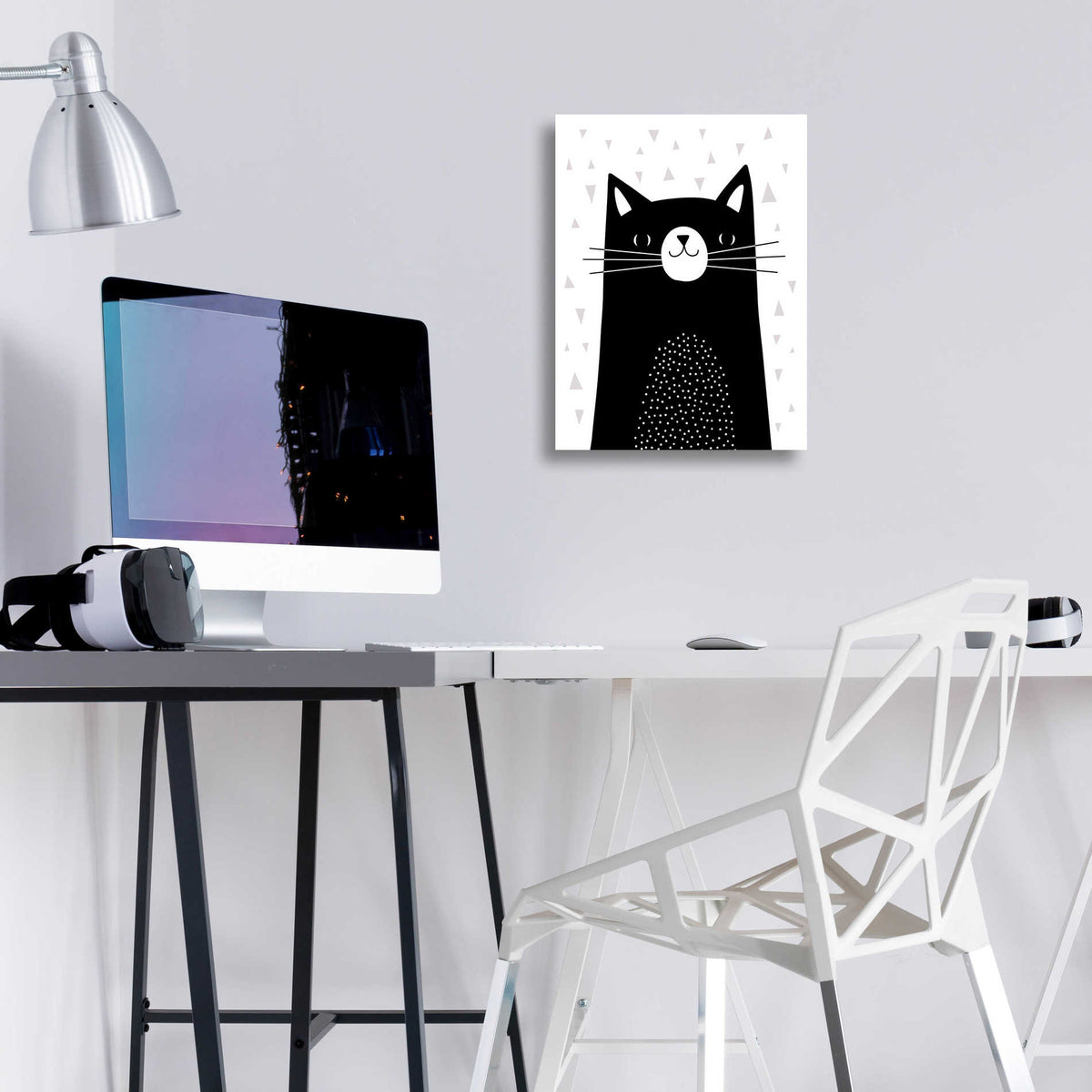Epic Art 'Mix & Match Animal VIII' by Victoria Borges, Acrylic Glass Wall Art,12x16
