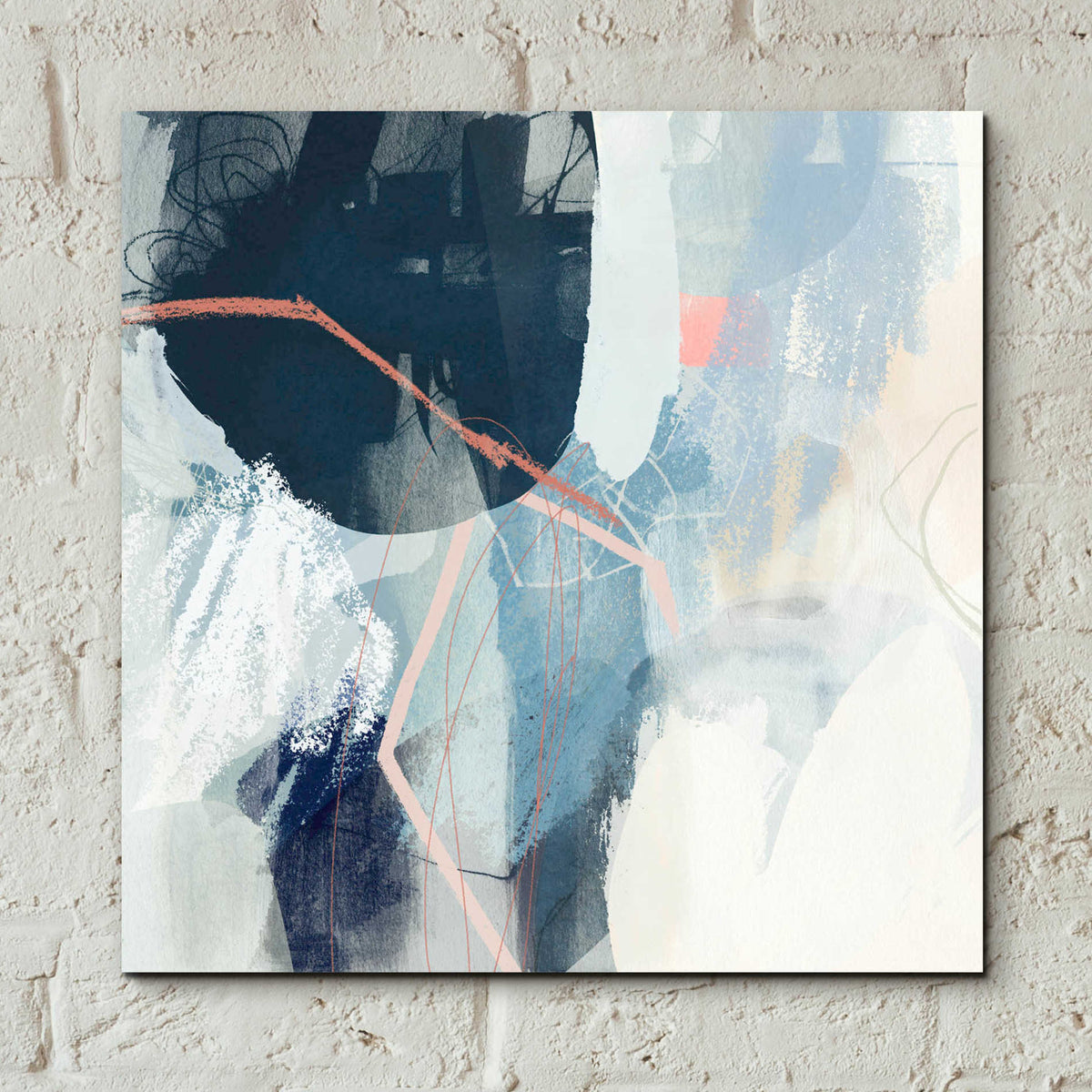Epic Art 'Luz I' by Victoria Borges, Acrylic Glass Wall Art,12x12