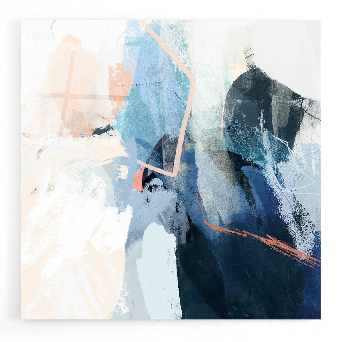 Epic Art 'Luz II' by Victoria Borges, Acrylic Glass Wall Art