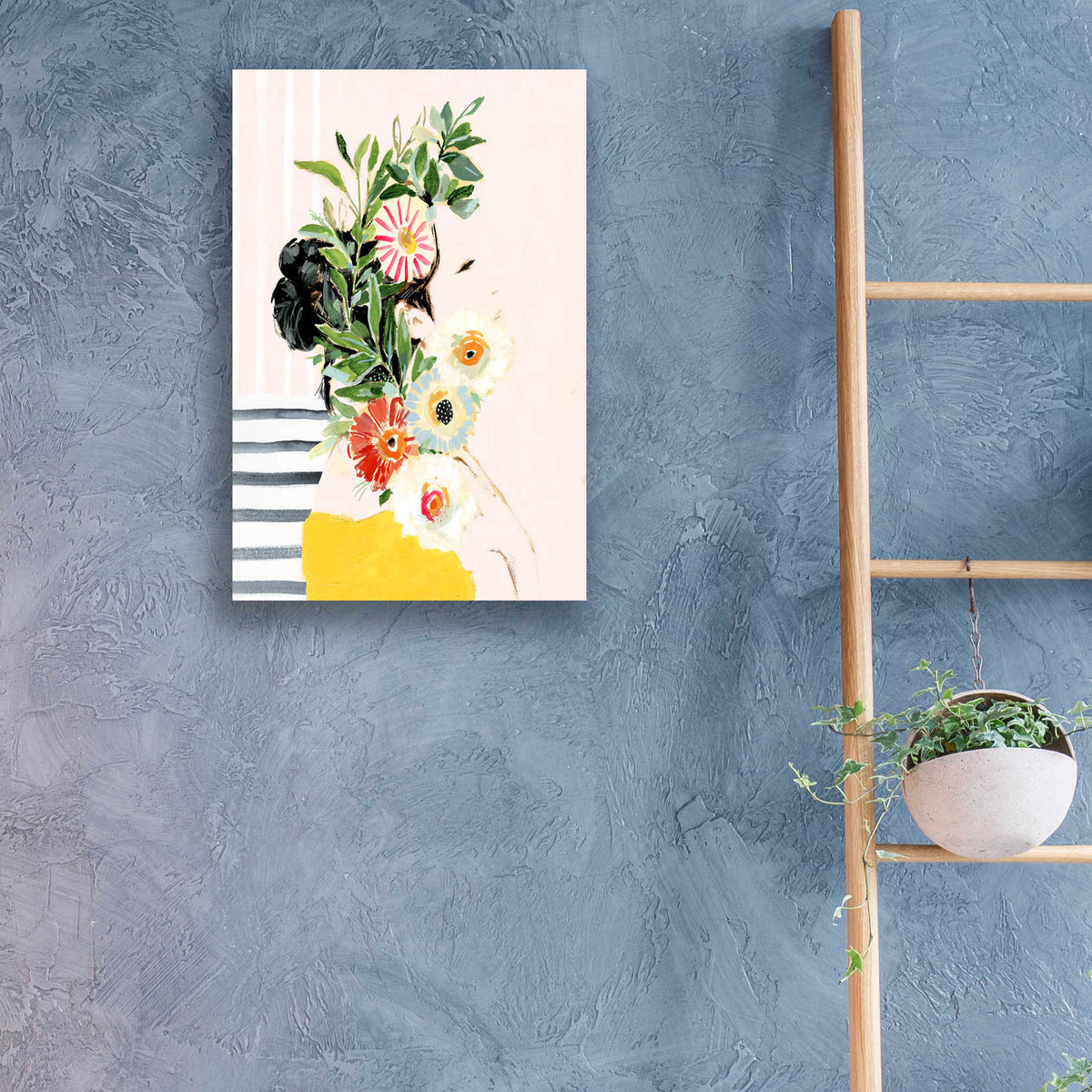 Epic Art 'Grow Your Own Way I' by Victoria Borges, Acrylic Glass Wall Art,16x24