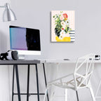 Epic Art 'Grow Your Own Way II' by Victoria Borges, Acrylic Glass Wall Art,12x16