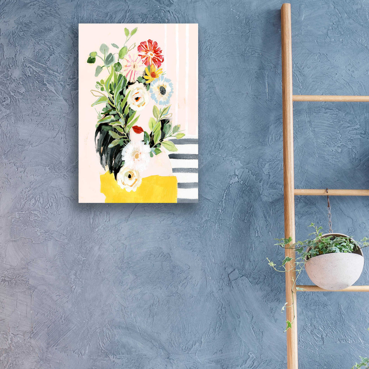 Epic Art 'Grow Your Own Way II' by Victoria Borges, Acrylic Glass Wall Art,16x24