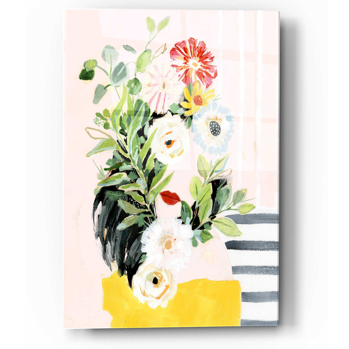 Epic Art 'Grow Your Own Way II' by Victoria Borges, Acrylic Glass Wall Art