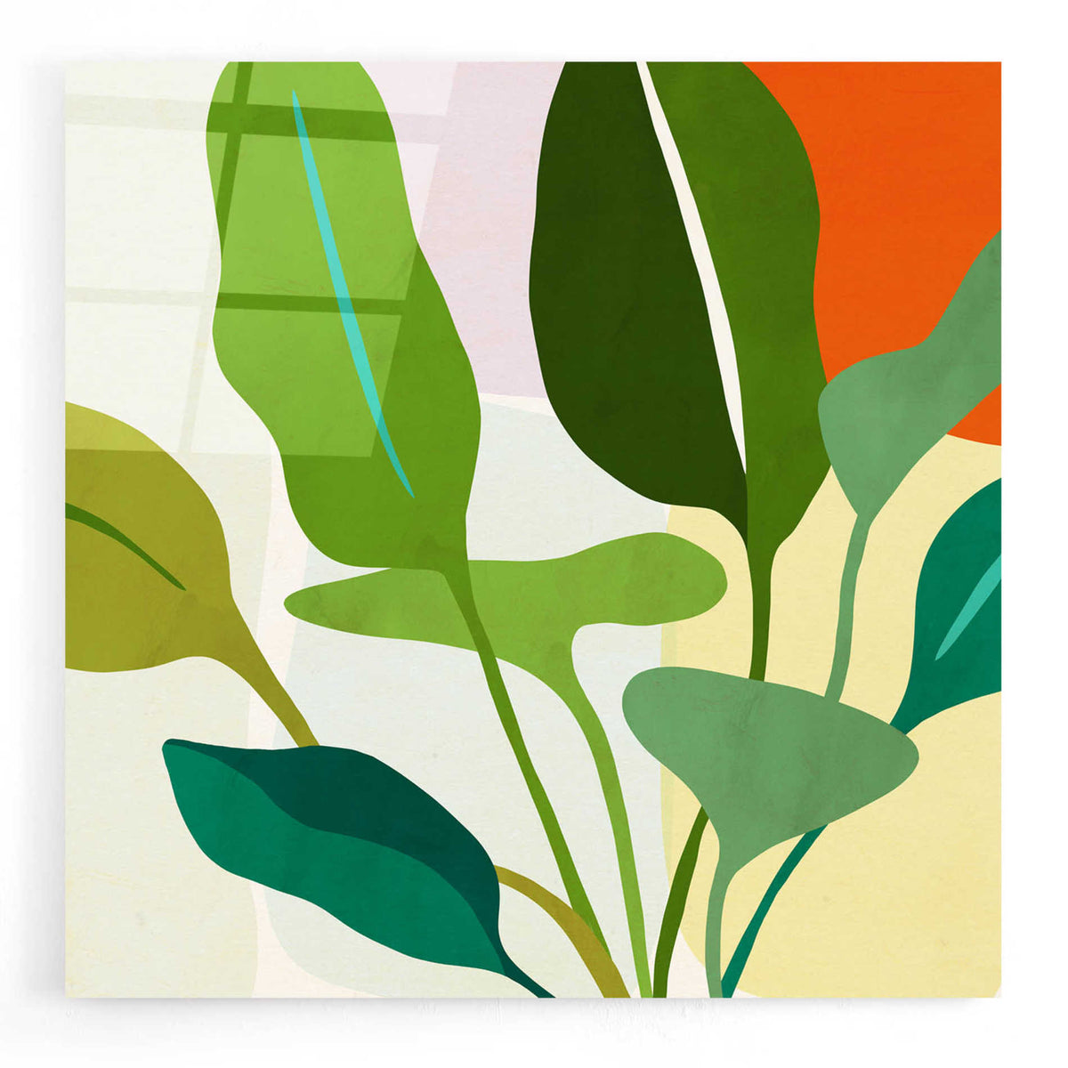 Epic Art 'Tropica II' by Victoria Borges, Acrylic Glass Wall Art
