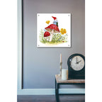 Epic Art 'Garden Guardian I' by Victoria Borges, Acrylic Glass Wall Art,24x24