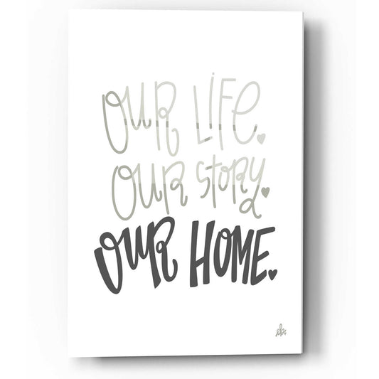 Epic Art 'Our Home' by Erin Barrett, Acrylic Glass Wall Art