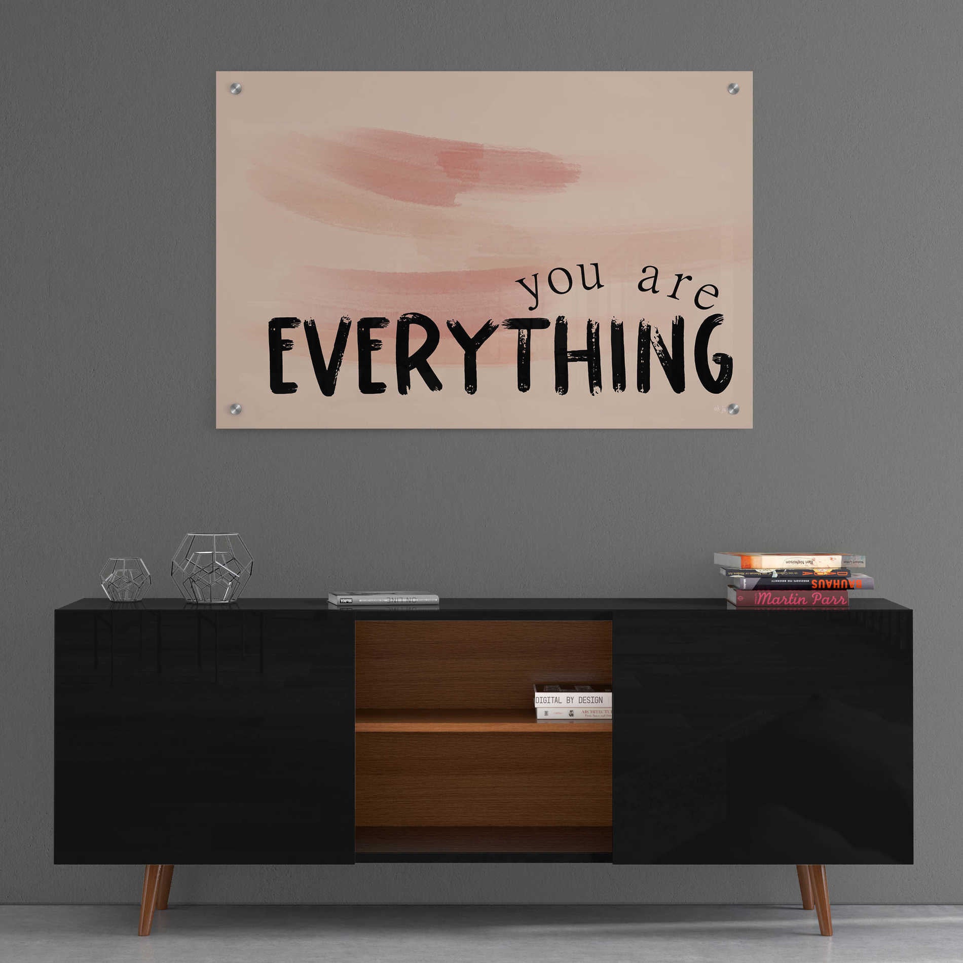 Epic Art 'You Are Everything' by Jaxn Blvd, Acrylic Glass Wall Art,36x24