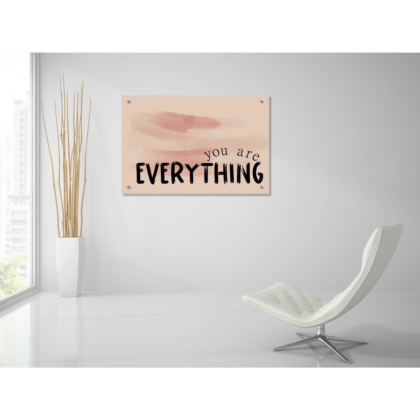 Epic Art 'You Are Everything' by Jaxn Blvd, Acrylic Glass Wall Art,36x24