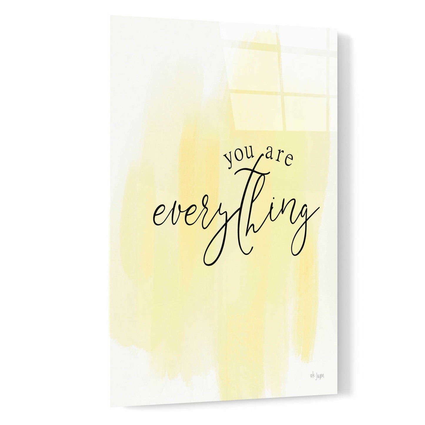 Epic Art 'You Are My Everything' by Jaxn Blvd, Acrylic Glass Wall Art,16x24