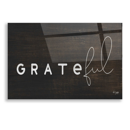 Epic Art 'Grateful' by Jaxn Blvd, Acrylic Glass Wall Art