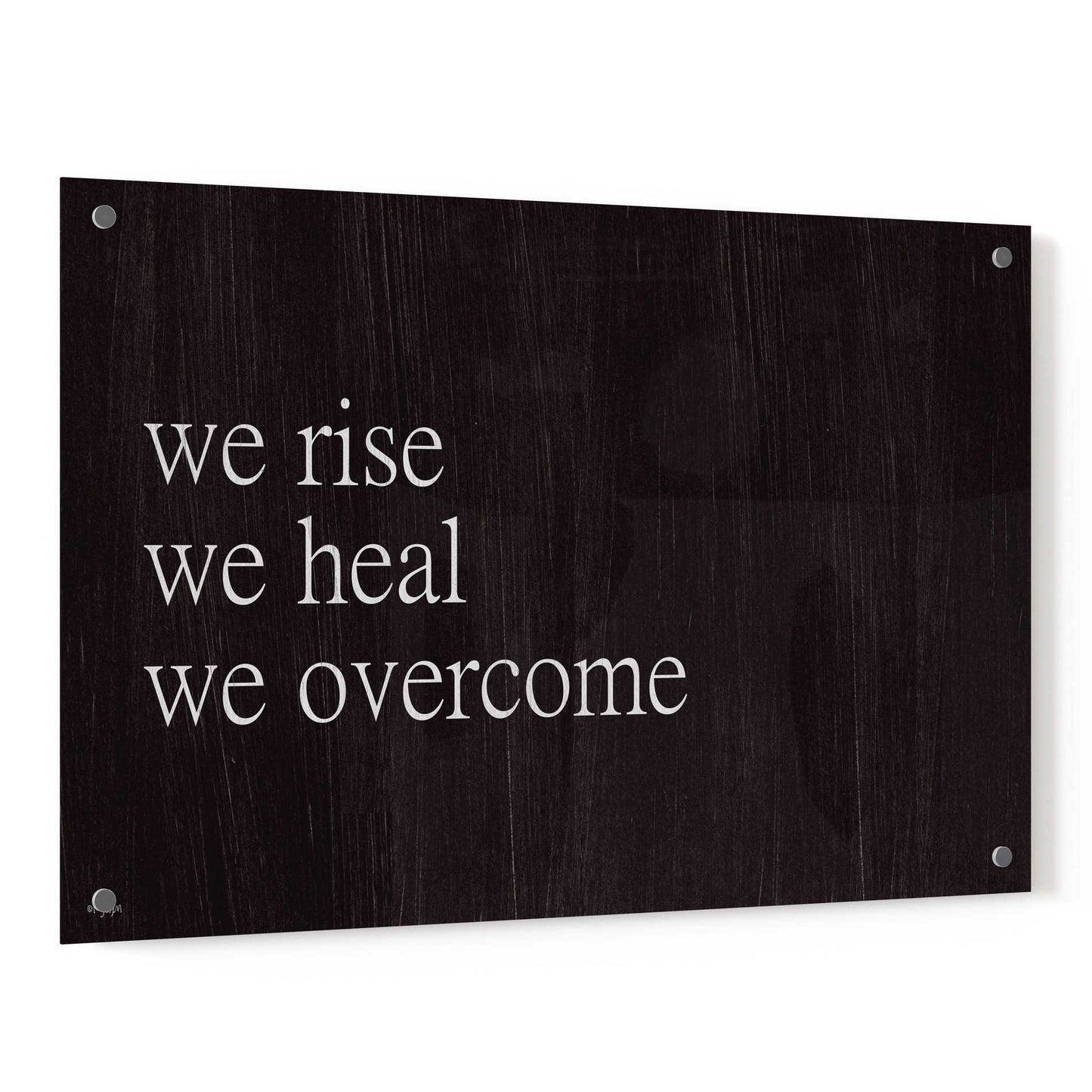 Epic Art 'We Fall, We Rise II' by Jaxn Blvd, Acrylic Glass Wall Art,36x24