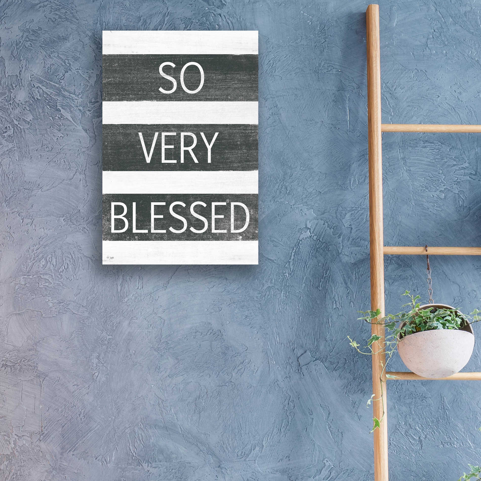 Epic Art 'So Very Blessed' by Jaxn Blvd, Acrylic Glass Wall Art,16x24