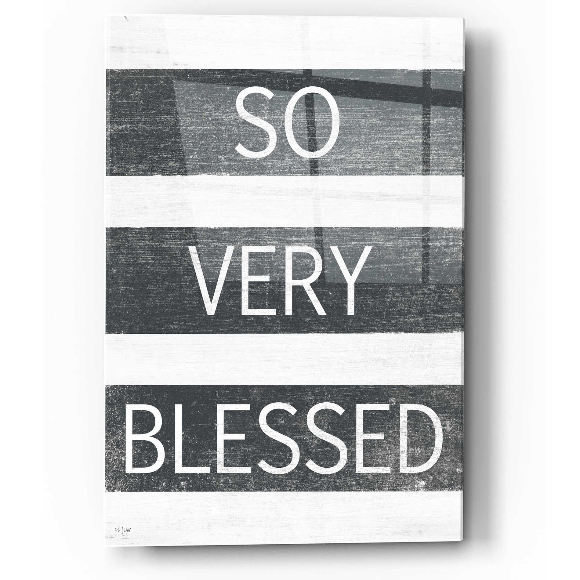 Epic Art 'So Very Blessed' by Jaxn Blvd, Acrylic Glass Wall Art