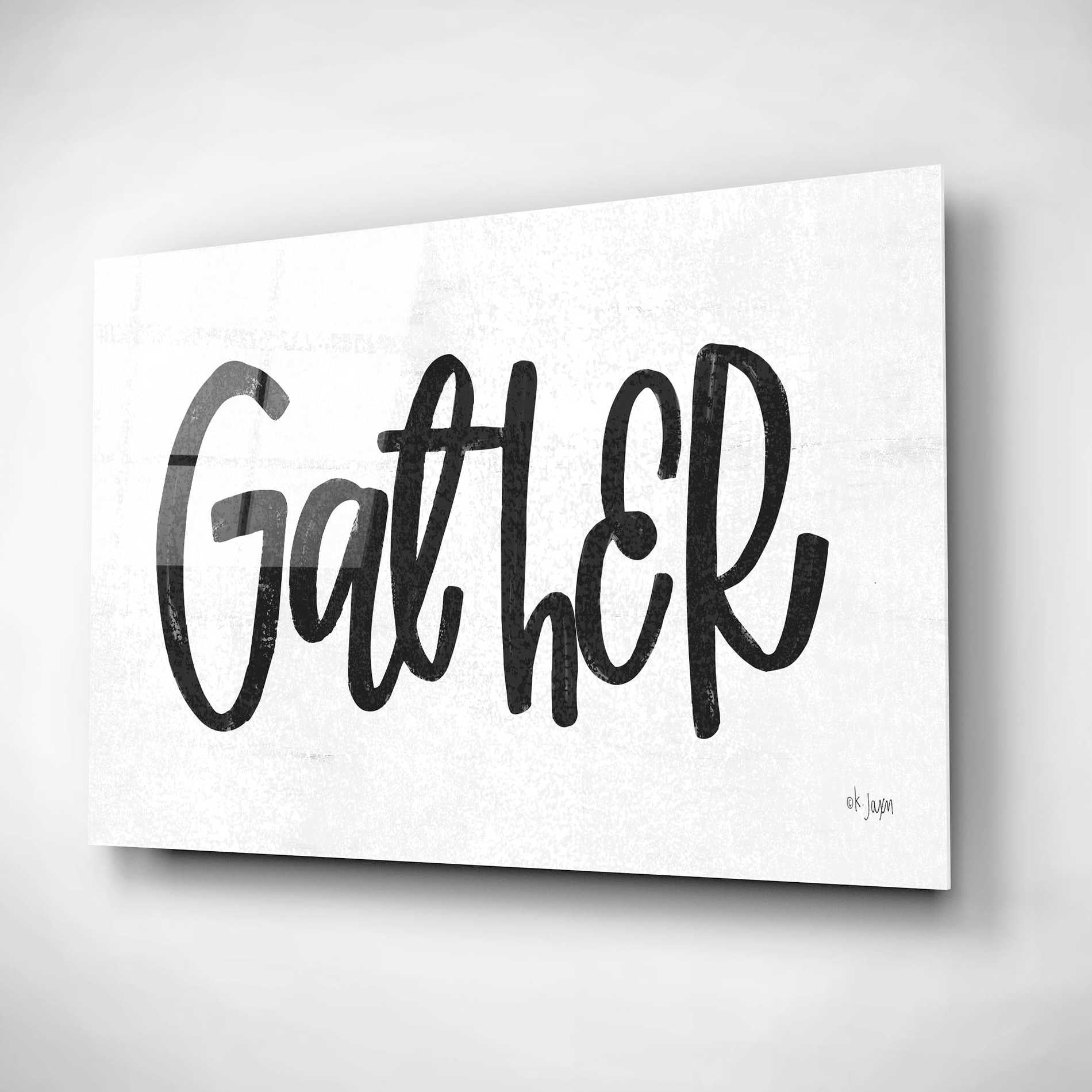 Epic Art 'Gather' by Jaxn Blvd, Acrylic Glass Wall Art,16x12