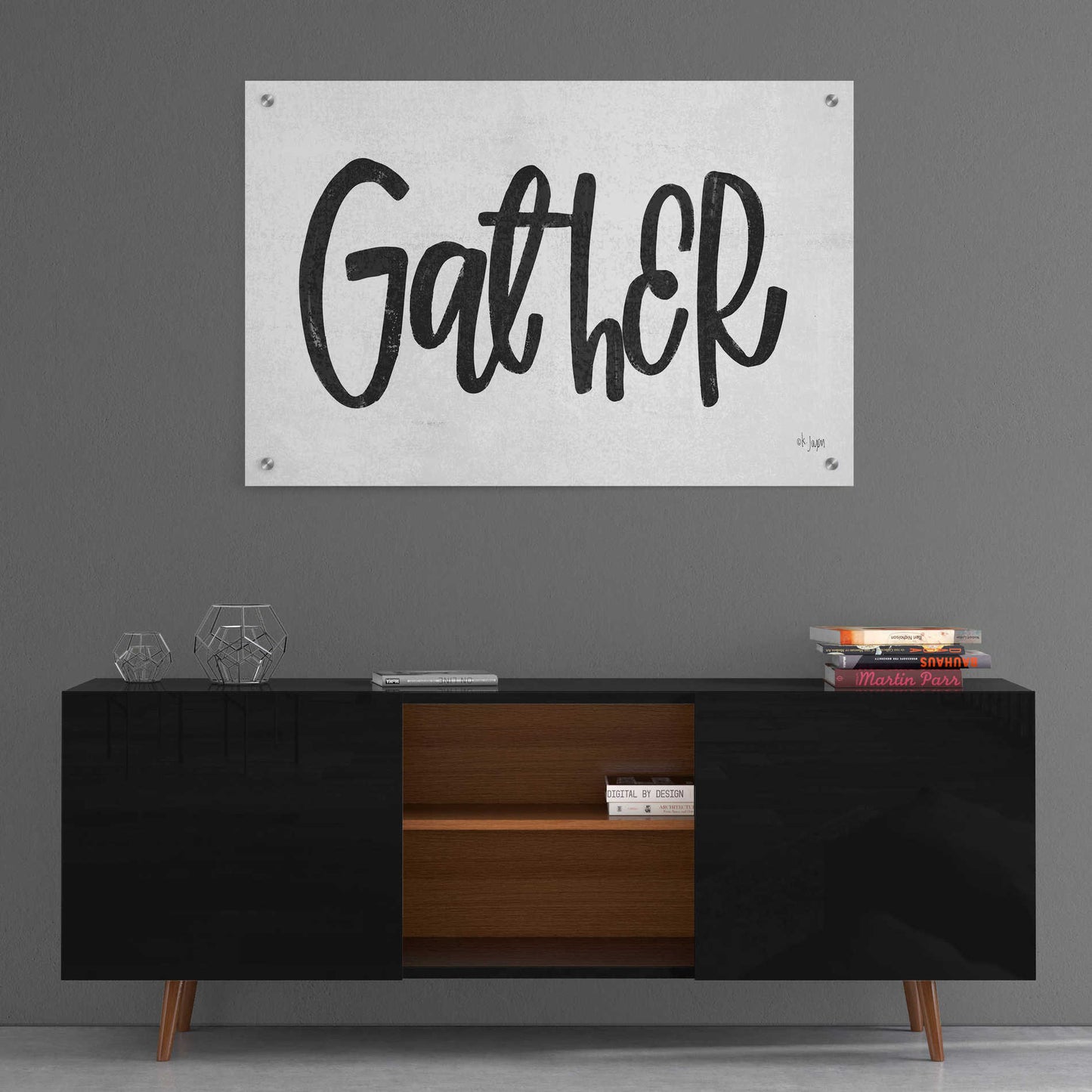 Epic Art 'Gather' by Jaxn Blvd, Acrylic Glass Wall Art,36x24