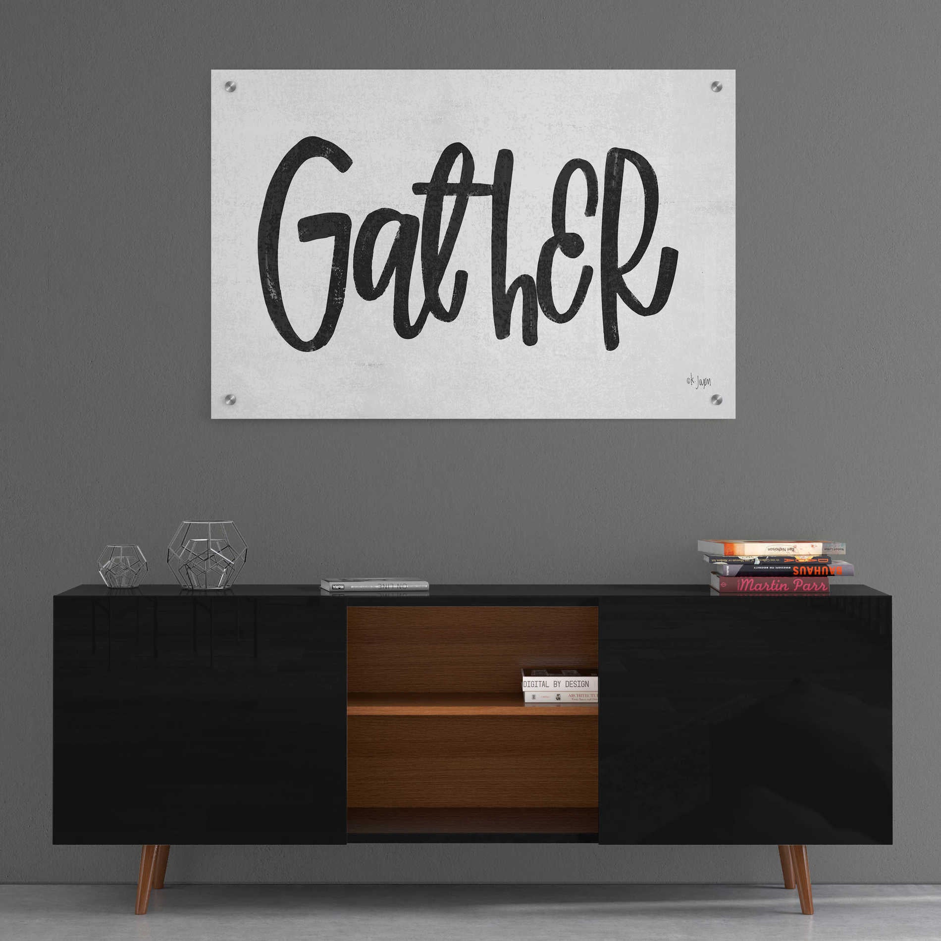 Epic Art 'Gather' by Jaxn Blvd, Acrylic Glass Wall Art,36x24