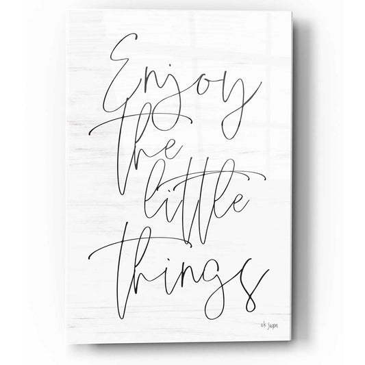 Epic Art 'Enjoy the Little Things' by Jaxn Blvd, Acrylic Glass Wall Art