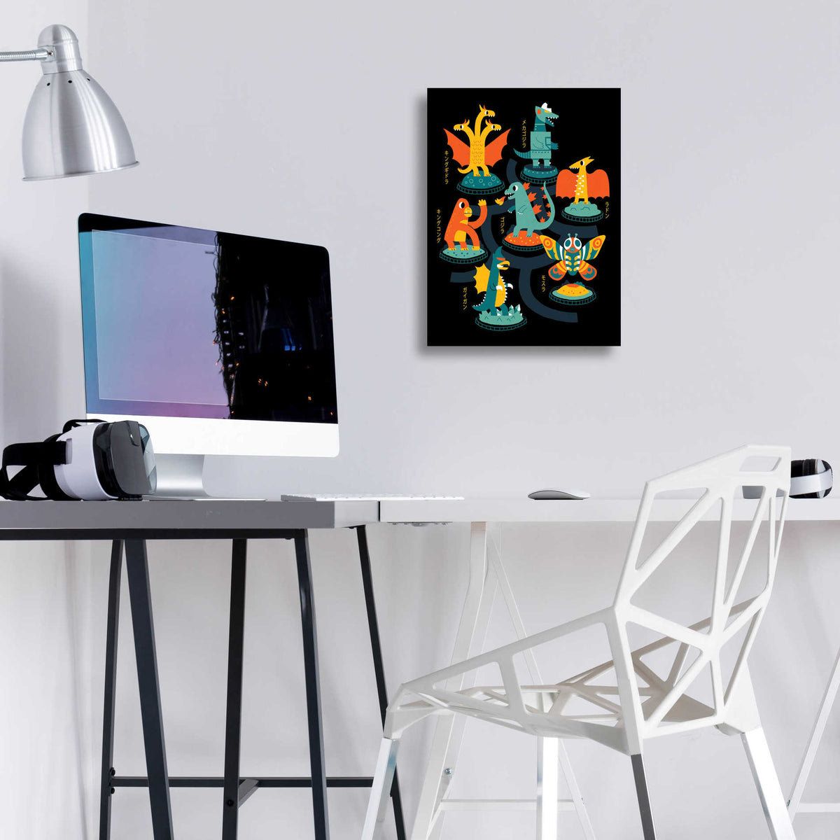 Epic Art 'Tokyo Zoo' by Michael Buxton, Acrylic Glass Wall Art,12x16