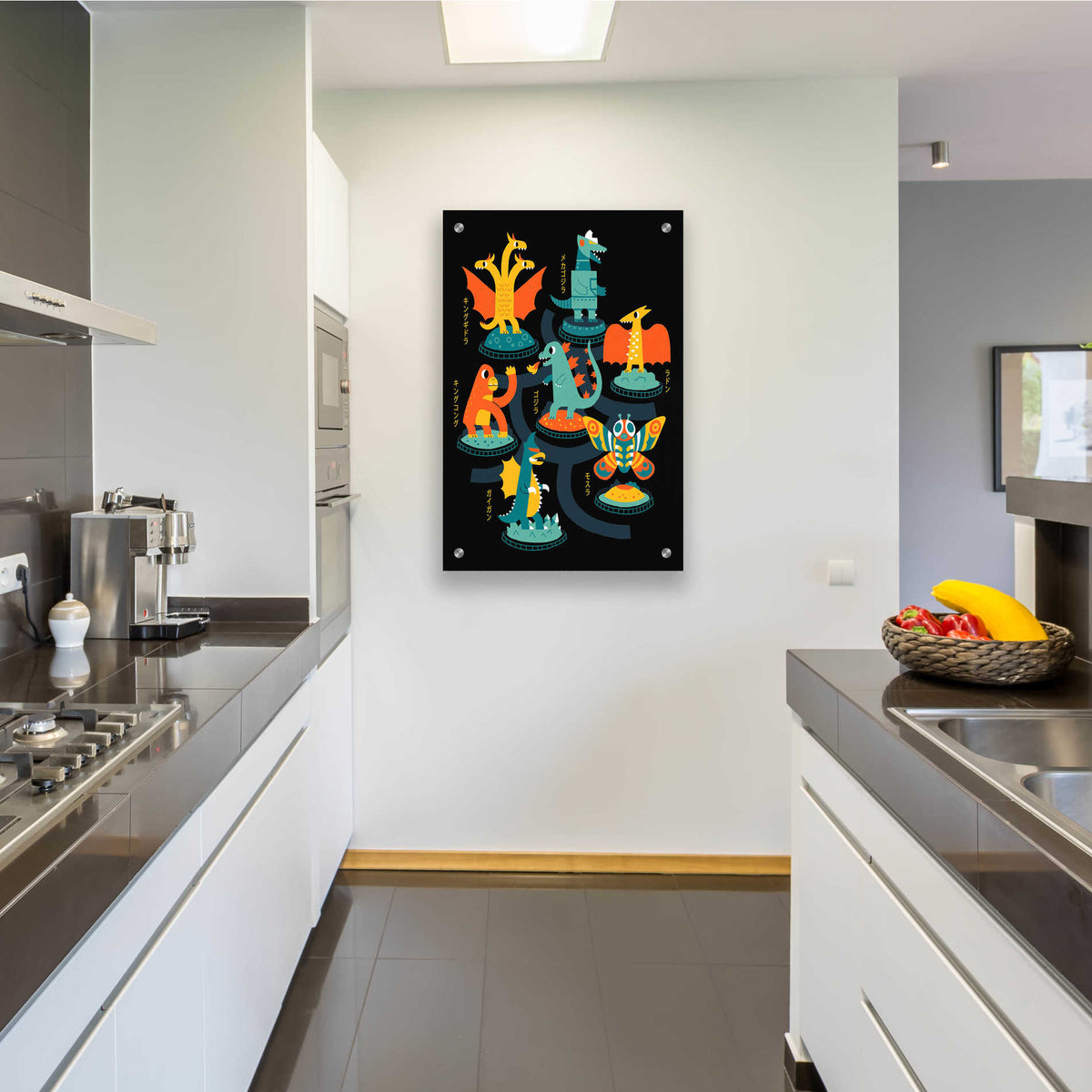 Epic Art 'Tokyo Zoo' by Michael Buxton, Acrylic Glass Wall Art,24x36