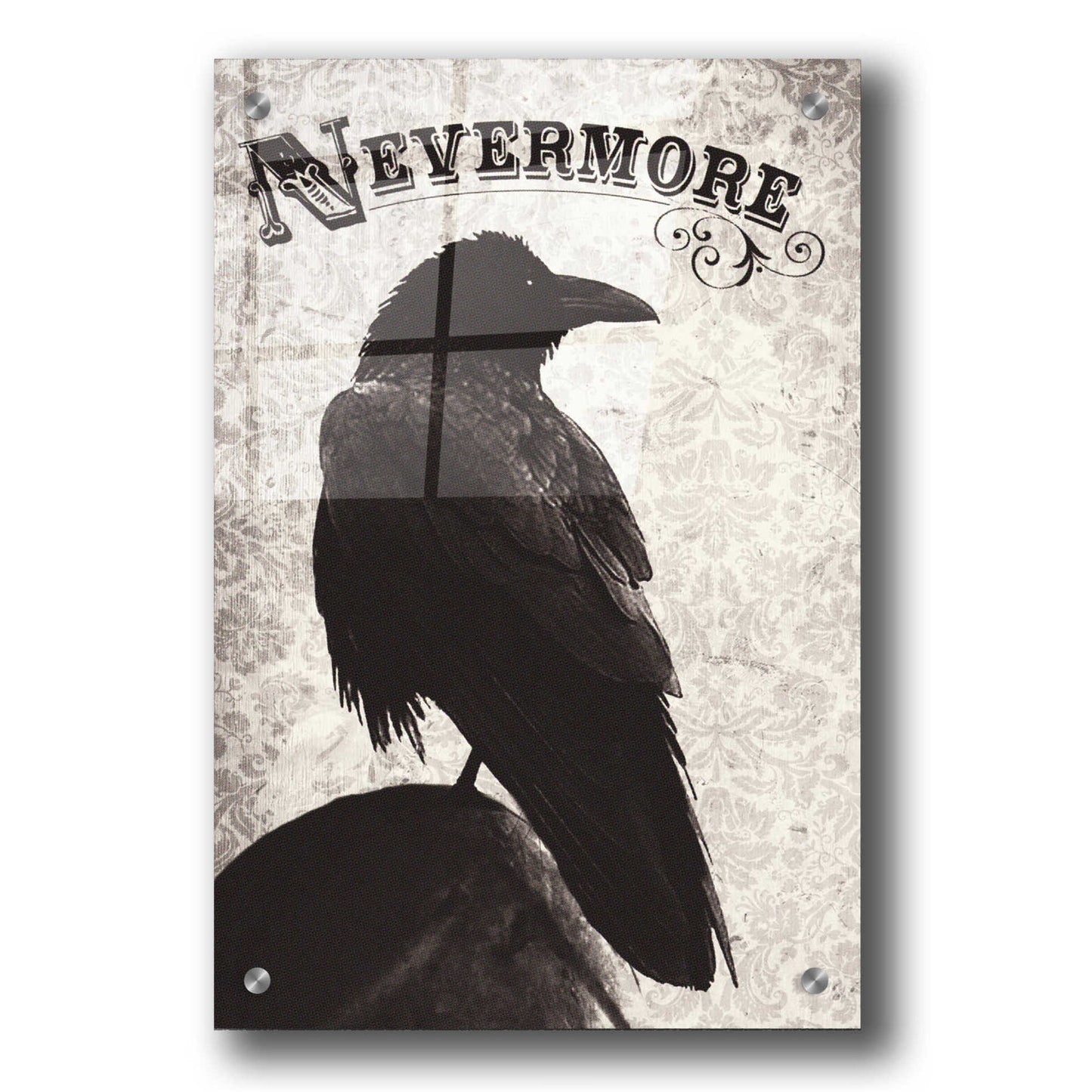 Epic Art 'Nevermore' by Michael Buxton, Acrylic Glass Wall Art,24x36