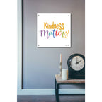 Epic Art 'Kindness Matters' by Lisa Larson, Acrylic Glass Wall Art,24x24
