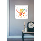 Epic Art 'Choose Joy' by Lisa Larson, Acrylic Glass Wall Art,24x24