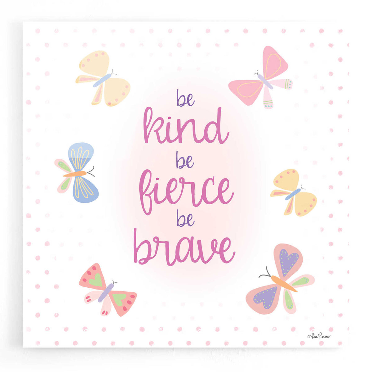 Epic Art 'Be Kind II' by Lisa Larson, Acrylic Glass Wall Art